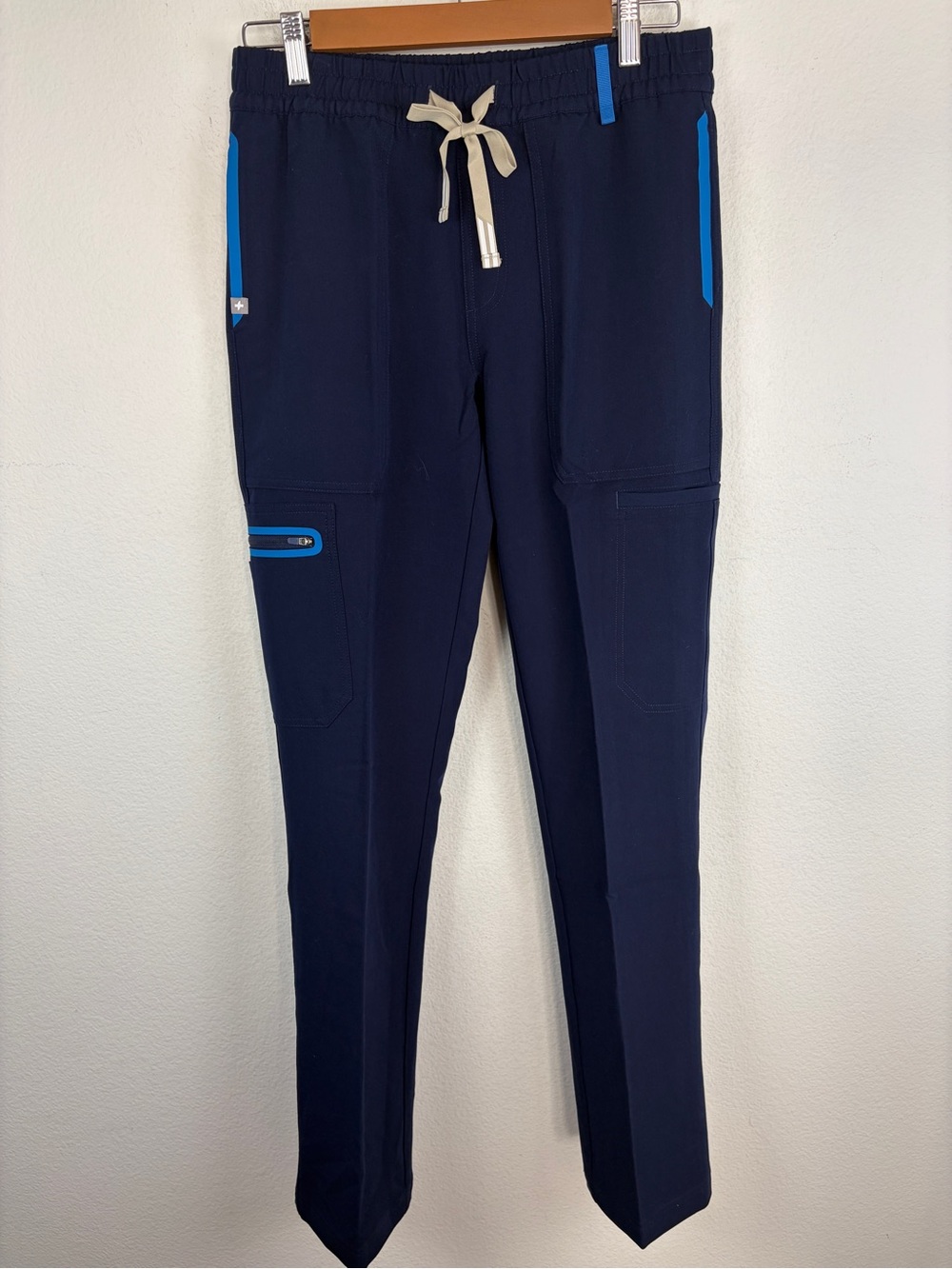 Figs Performance Cairo Contrast Navy Scrub Bottom Men’s XS Pant NWT #M23SW2012